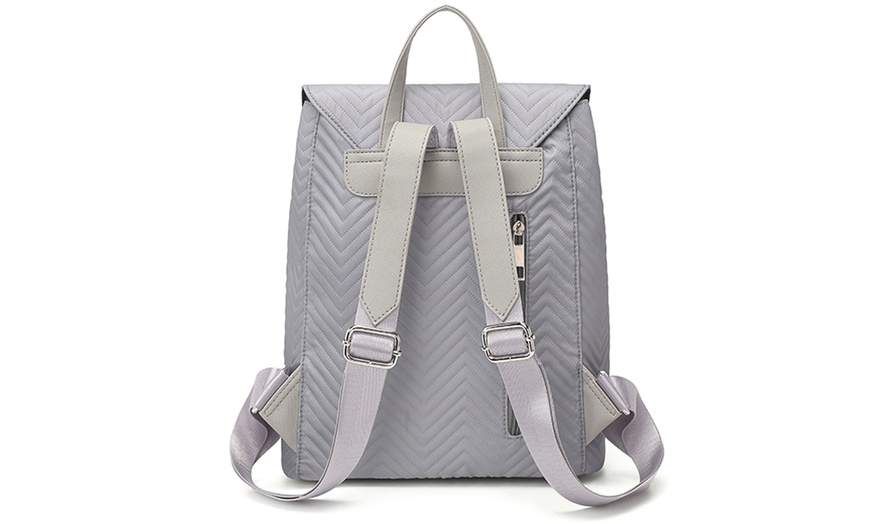 Image 49: MISS LULU Women's Fashion Lightweight Elegant Daily Backpack