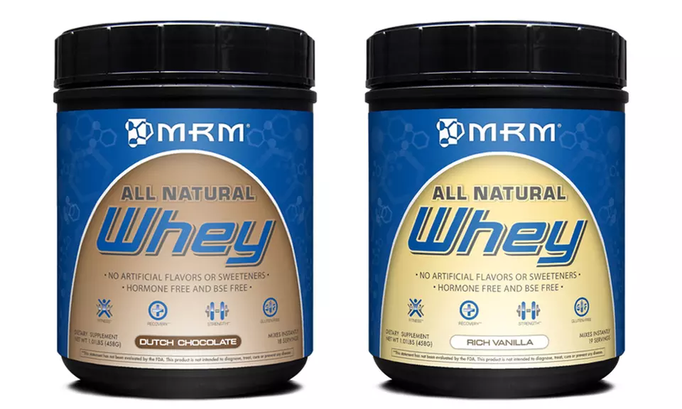 MRM All Natural Whey Protein Powder (2-Pack) - Primary Image