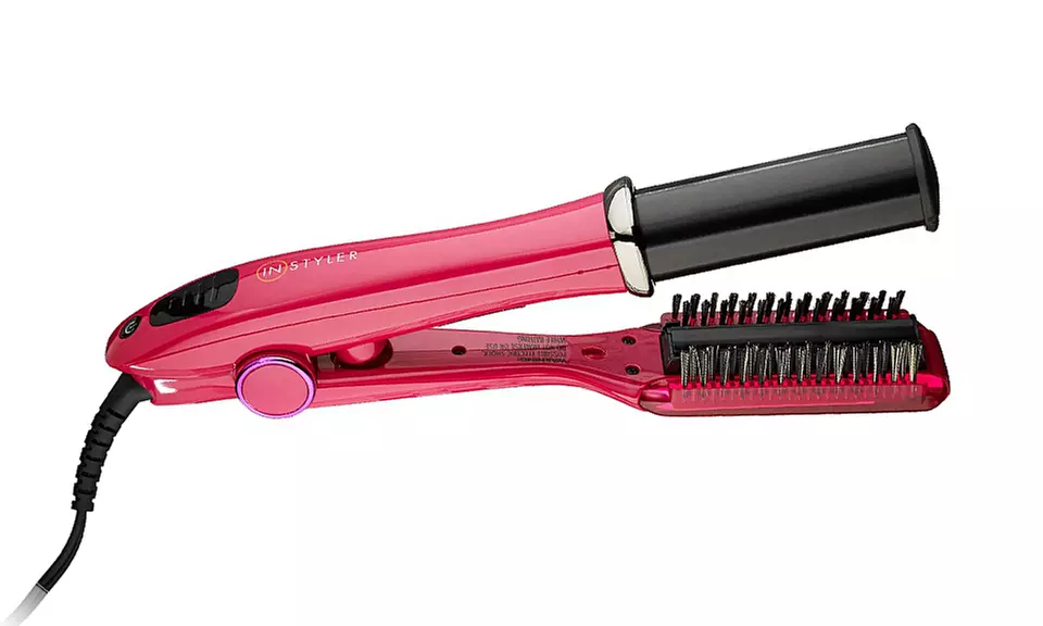 InStyler Max 2-Way Rotating Hair Straightener and Curling Iron with 1.25" Black Tourmaline Ceramic Plate - Second Medium