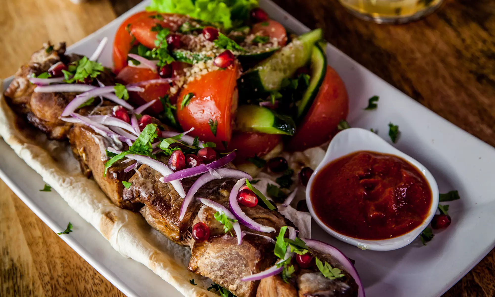 Gruzińska kolacja dla 2 osób w Restauracji Gruzja