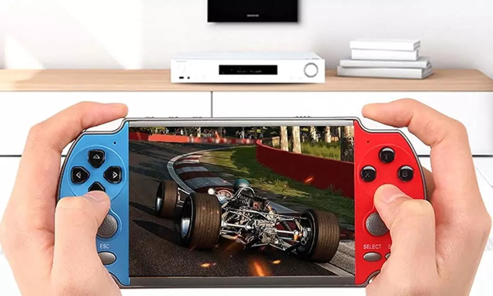 Tragbare Videospielkonsole mit über 1000 Spielen - Primary Image