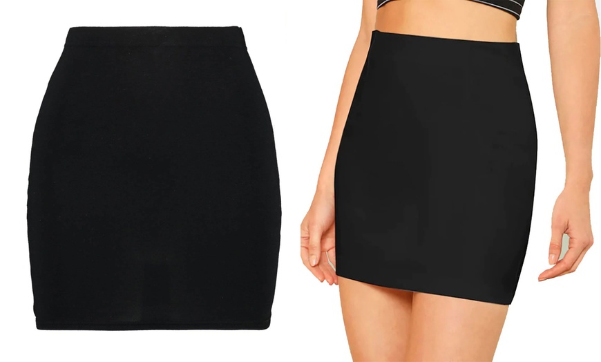 Image 2: Mini Pencil Skirt