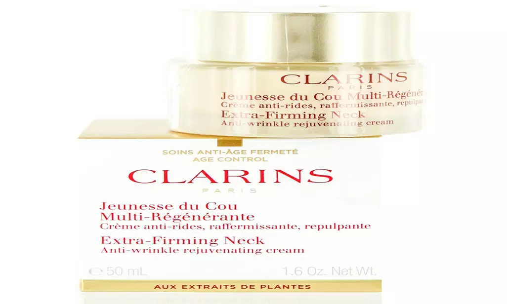 Clarins Advanced Extra Firming Anti-Wrinkle Rejuvenating Neck Cream 1.6 Oz - Primary Image