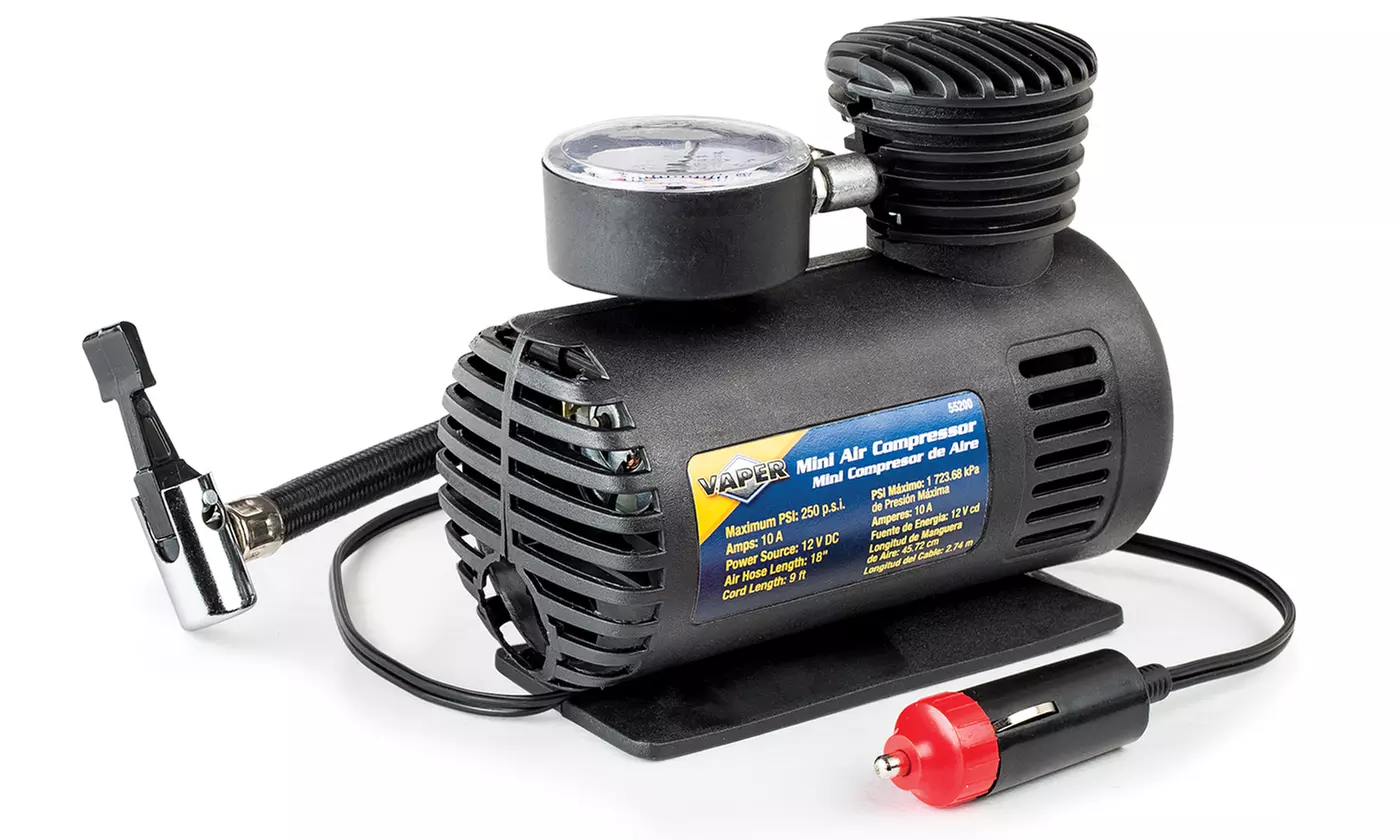 12-Volt Mini Air Compressor - Primary Image