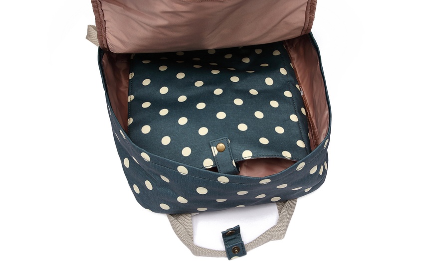 Image 11: Retro-Style Backpack