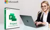 Lebenslange Microsoft Project Professional 2021 Lizenz inkl. englische Online-Kurse (96% sparen)