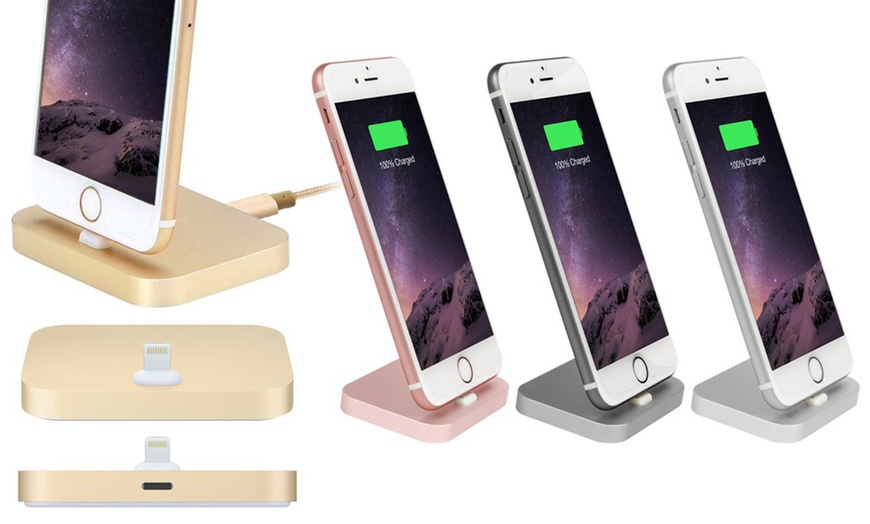 Image 1: Charging Dock for iPhone