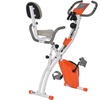 Image 14: HomCom Fold-Away Exercise Bike with 8-Level Resistance and LCD Display