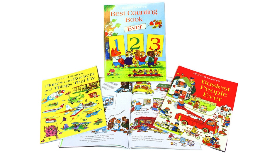 Image 4: Richard Scarry's 10-Book Set