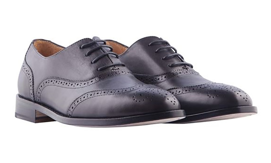 Image 3: Men's Leather Shoes