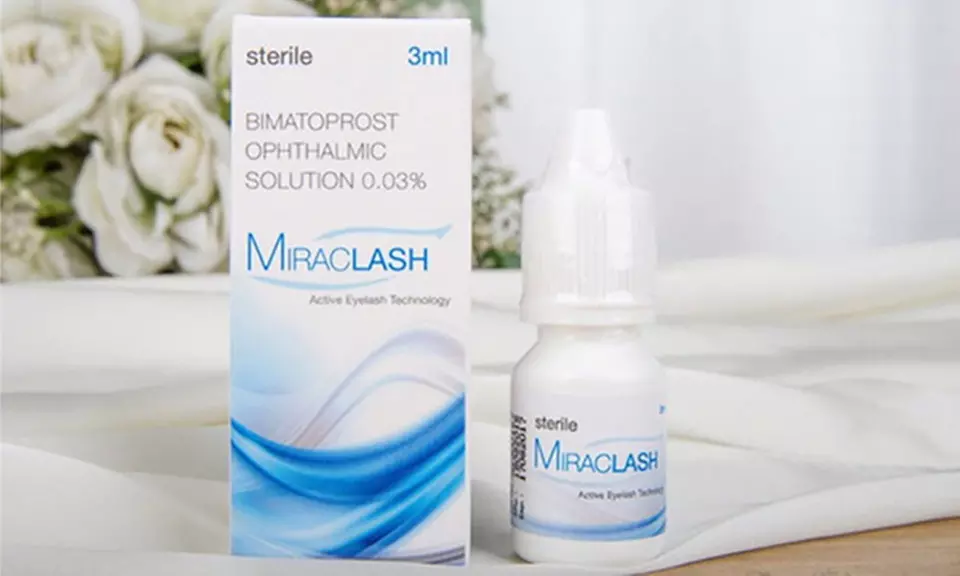 Miraclash (Generic Latisse) Eyelash Growth Serum Kit for 4-20 Weeks (1-3 3ml Bottles) - Primary Image