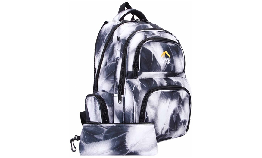 Image 3: Outdoor Backpack and Pencil Case