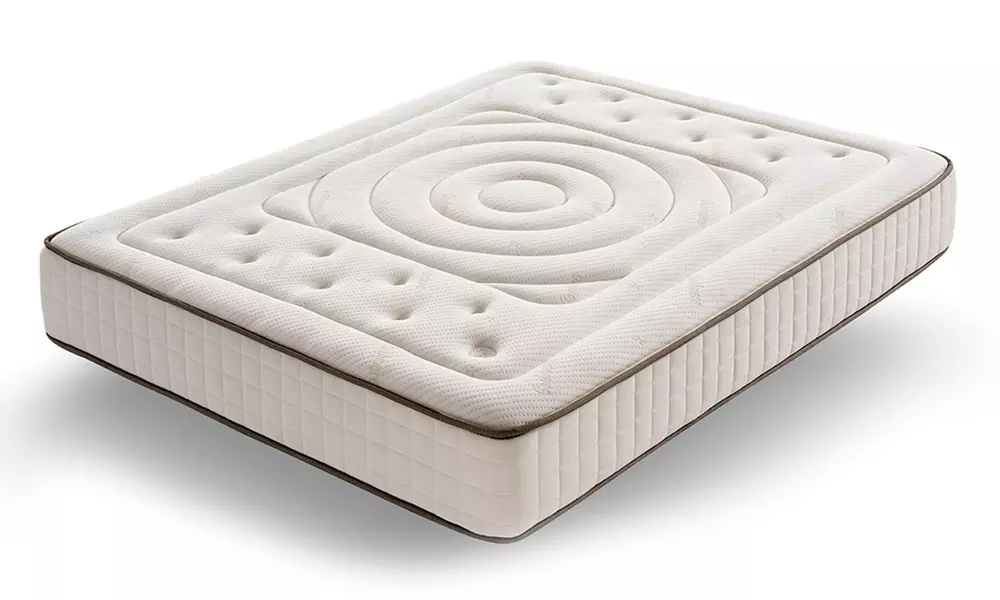 26-cm-dicke Luxus-Kaschmir-Visco-Matratze in der Größe nach Wahl - Second Medium