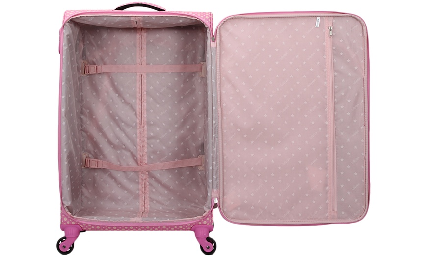 Image 10: Set of Three Suitcases and Vanity