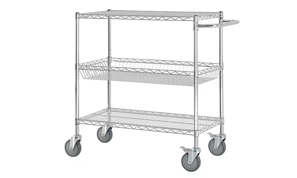 Excel NSF-Certified Wire Shelving Cart - Second Medium
