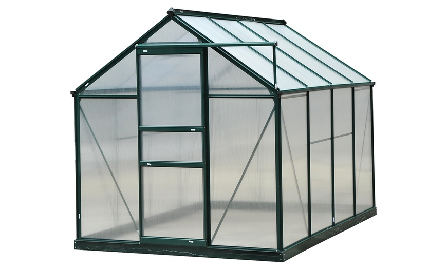 Image 18: Outsunny Walk-In Greenhouse