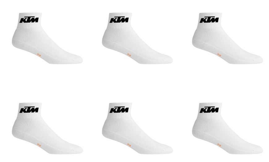 Image 4: Lot de 6 paires de chaussettes courtes KTM