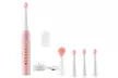 Brosse à dents électrique avec 4 têtes, chargeur et nettoyeur facial - Image 5