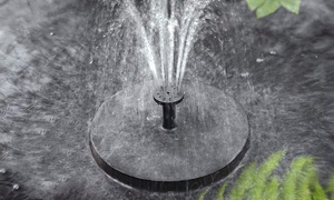 Solar-Powered Fountain Pump