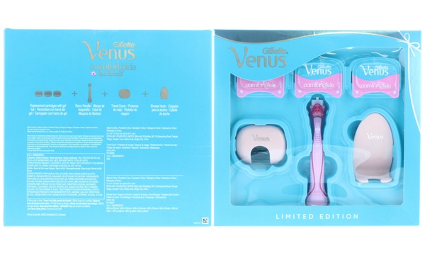 venus spa breeze razor set limited edition