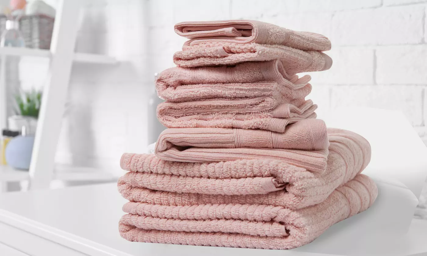 Royal Comfort Egyptian Cotton 8 Piece Towel Pack Granite, White & More