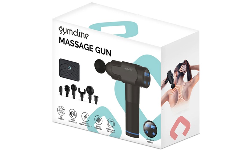 Image 3: Gymcline Massage Gun