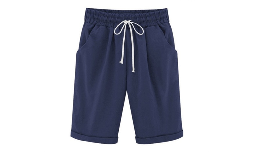 Image 6: Linen Short Pants