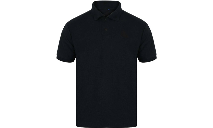 Image 9: Mens Polo T-Shirts