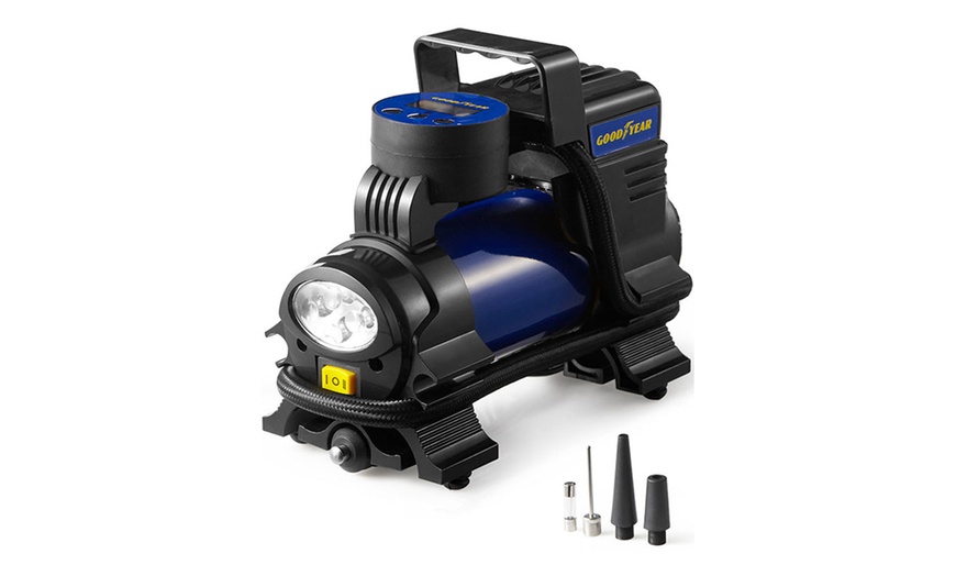 Image 3: Goodyear Digital Tyre Air Compressor