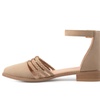Image 3: Journee Collection Women's Faux-Suede Braided Ankle-Strap Shoes