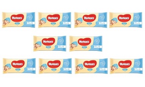 560x HUGGIES Pure Baby Wipes