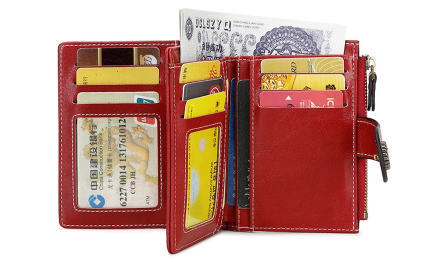 Image 12: RFID-Blocking Wallet for Women 