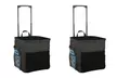 One or Two Vivo Picnic Cooler Bags with Telescopic Handles and Roller Wheels in Choice of Colour - Image 3