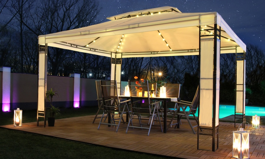 Image 1: Swing & Harmonie LED Gazebo