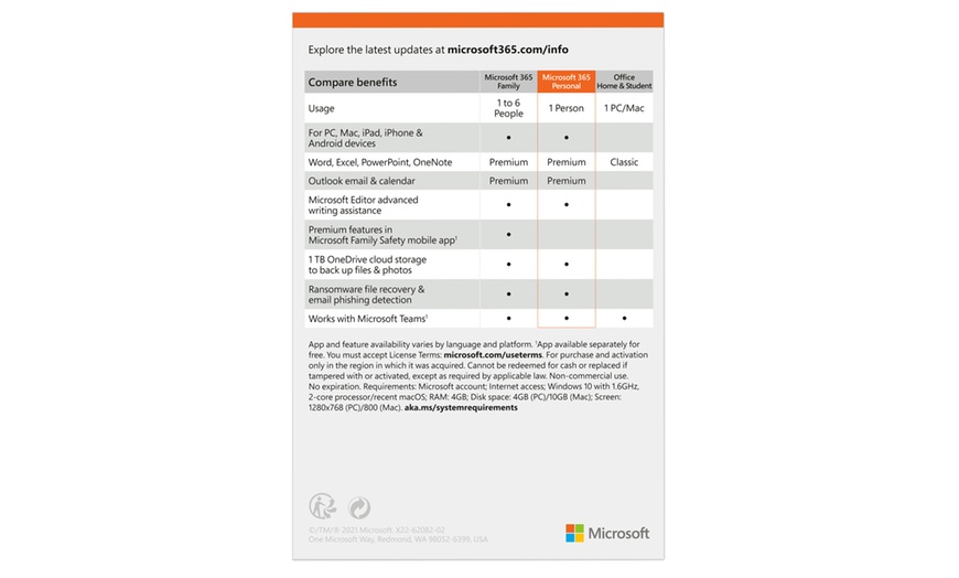 Image 5: Microsoft 365 personnel ou famille expert PDF pro 1 poste 