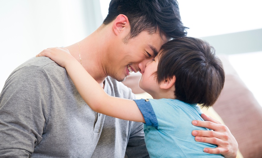 Image 1: Father and Kids Photoshoot