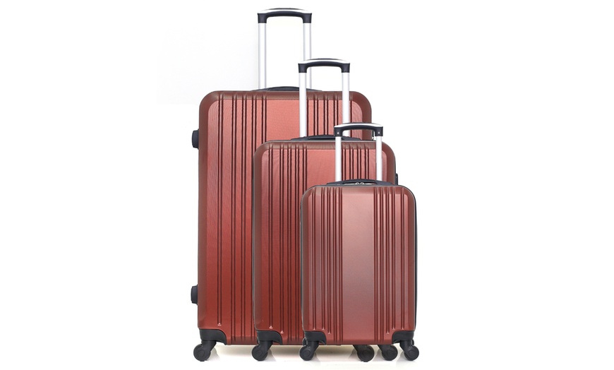 Image 17: Hero Three-Piece Luggage Set