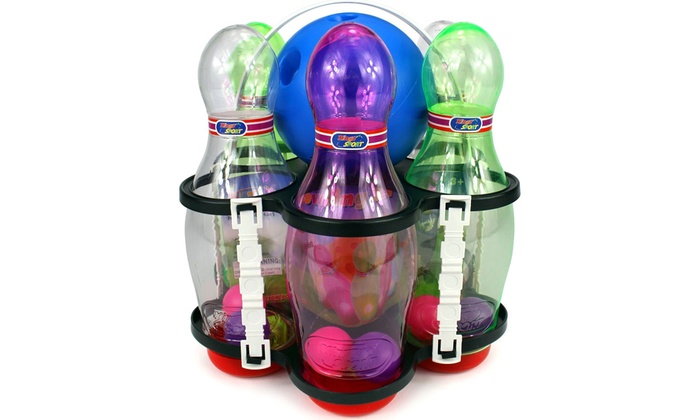 light up bowling set