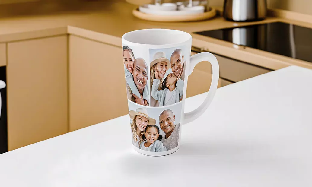 Personalisierte Latte-Tasse