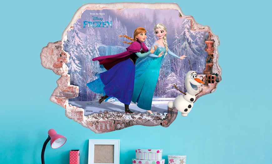 Image 7: Disney's Frozen Vinyl Wall Decals