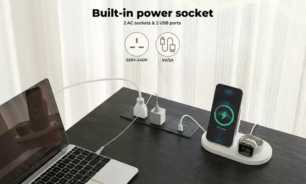 Levede L-shaped Computer Desk