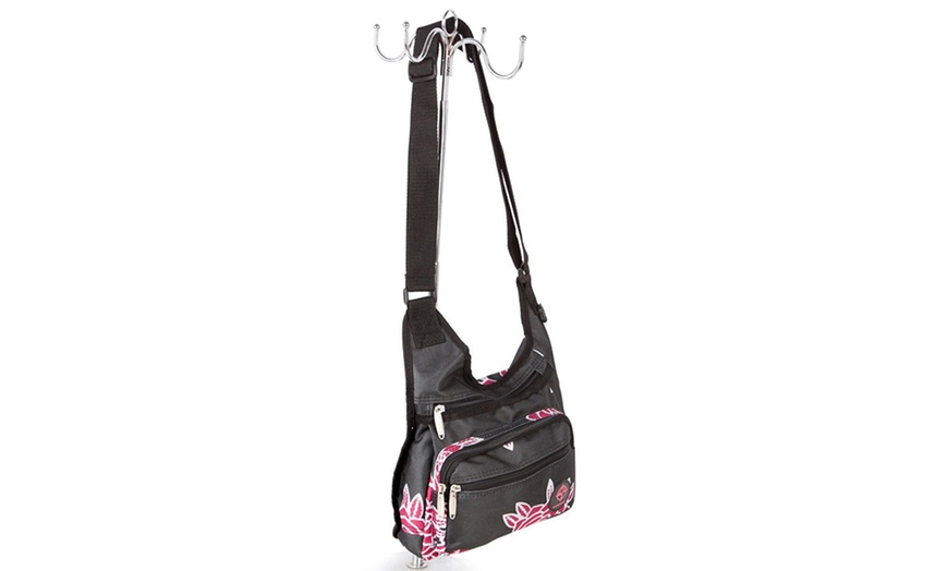 Image 4: Multi-Compartment Shoulder Bag