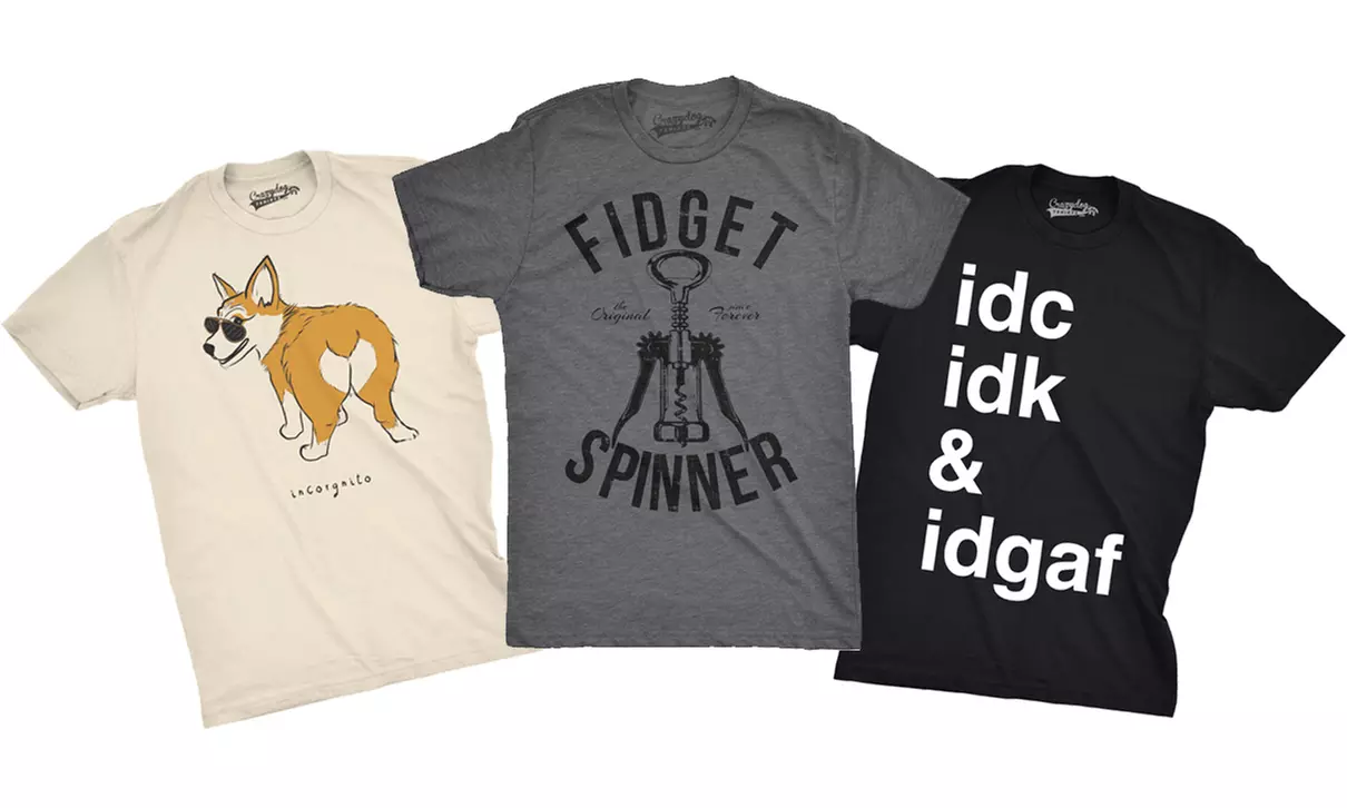 Men's Funny Graphic Tees - Primary Image