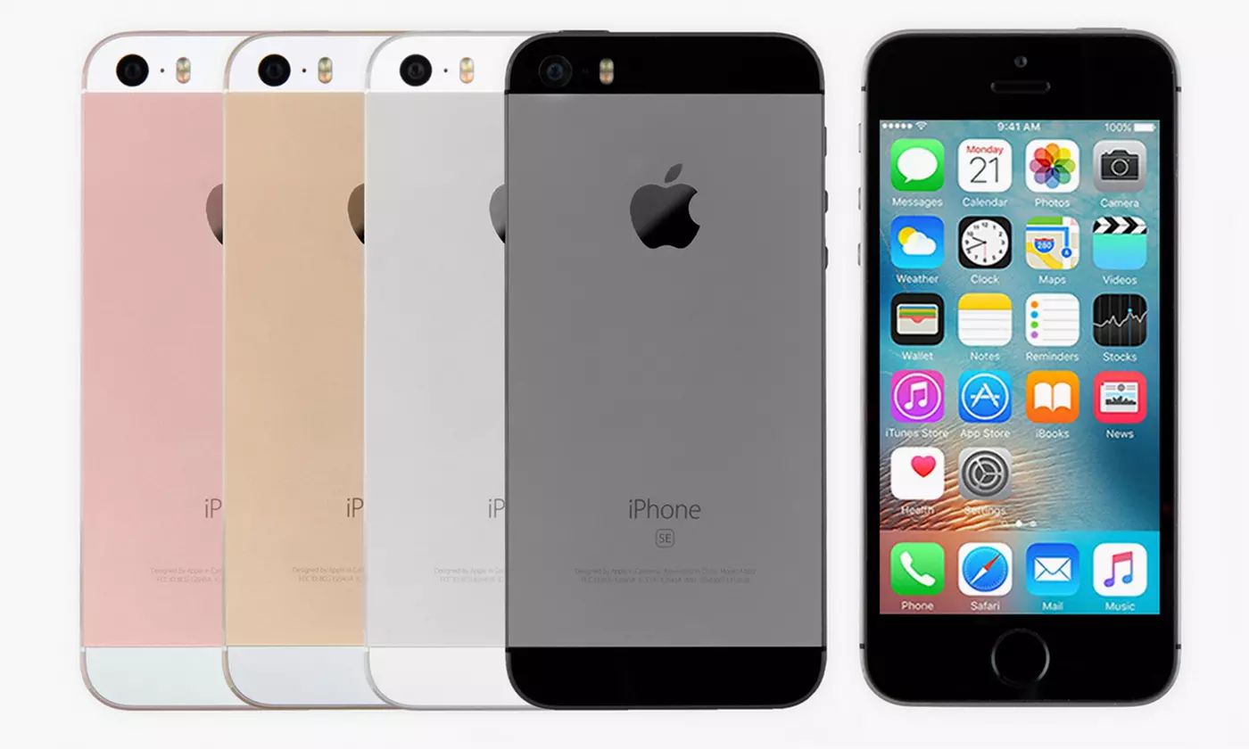 Apple iPhone SE 16–128GB Smartphone (GSM Unlocked)(Refurbished A-Grade) - Primary Image