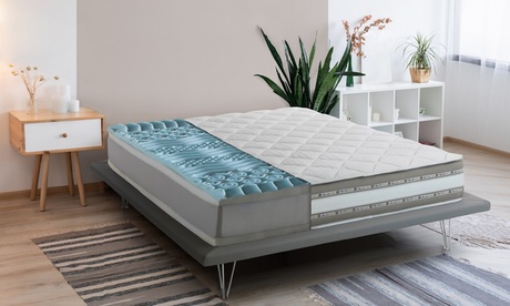 Materasso in MemoryGel 27cm 9 zone climatizzato antiacaro e anallergico Made in Italy disponibile in varie dimensioni