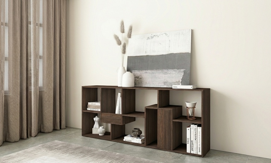 Image 36: Multi-Position Designer Bookcase