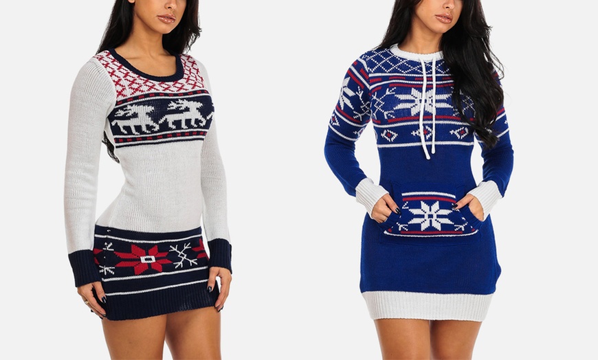 holiday jumper dress