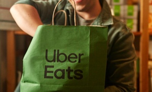 2x € 15 korting bij Uber Eats