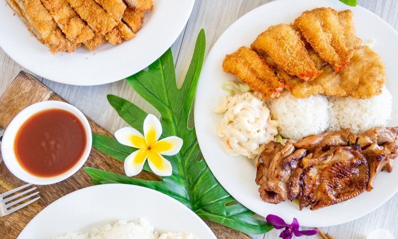 Enjoy Hawaiian BBQ with $20 or $40 towards your meal