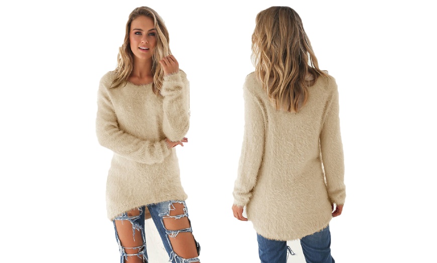 Image 2: Fluffy Lightweight Jumper
